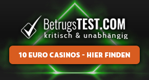 Online Casino mit 10 Euro Einzahlung